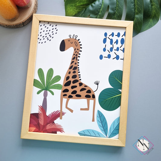 Zürafa, Aslan, Maymun ve Tukan - Orman Temalı3'lü Set image 1