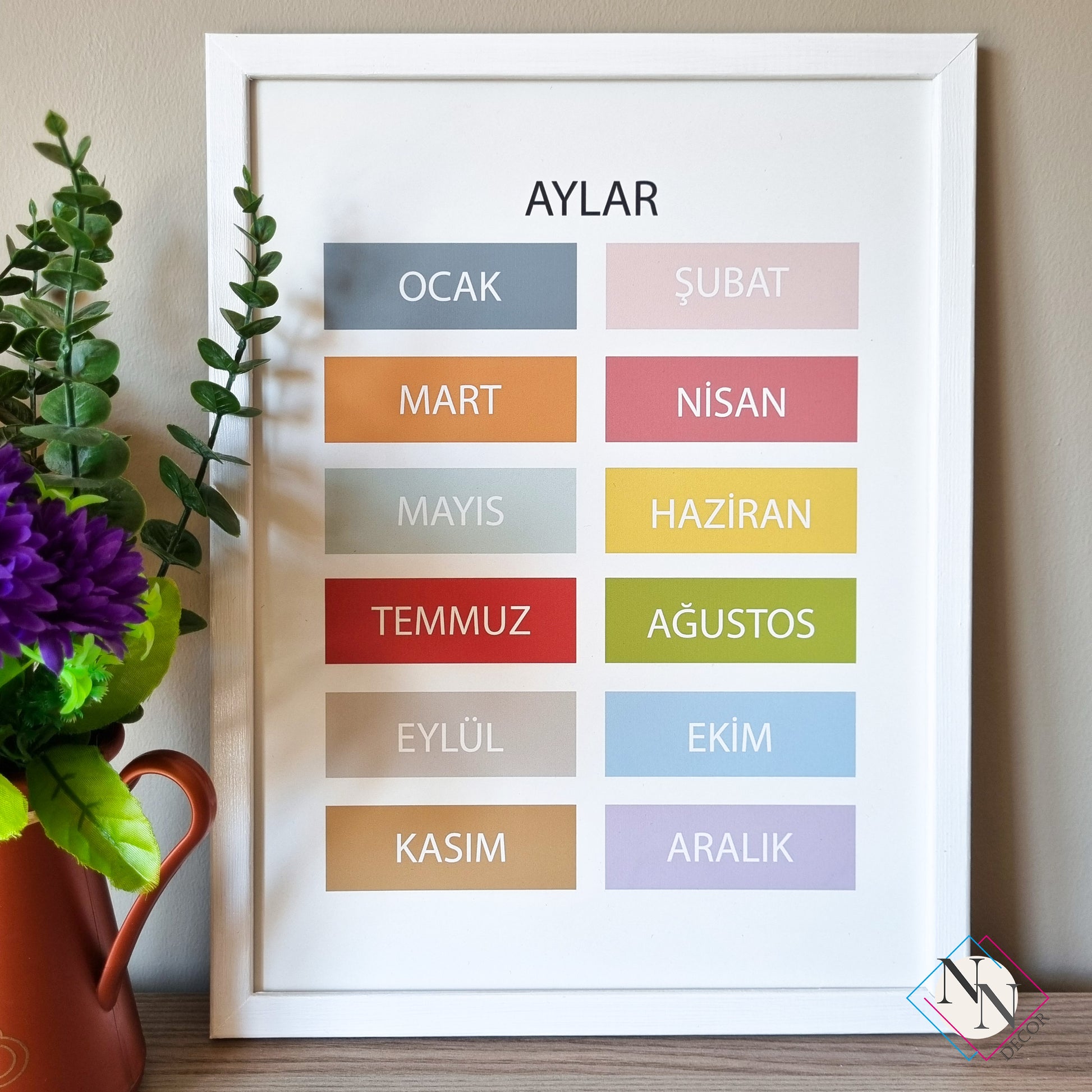 Günler, Aylar, Mevsimler 3'lü Eğitici Set image 7