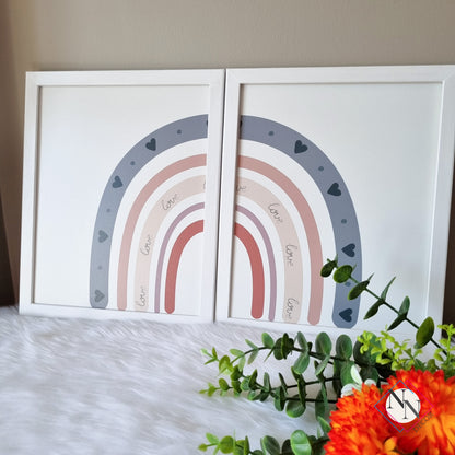 İsme Özel Aslan ve Gökkuşağı Temalı 3'lü Set image 7