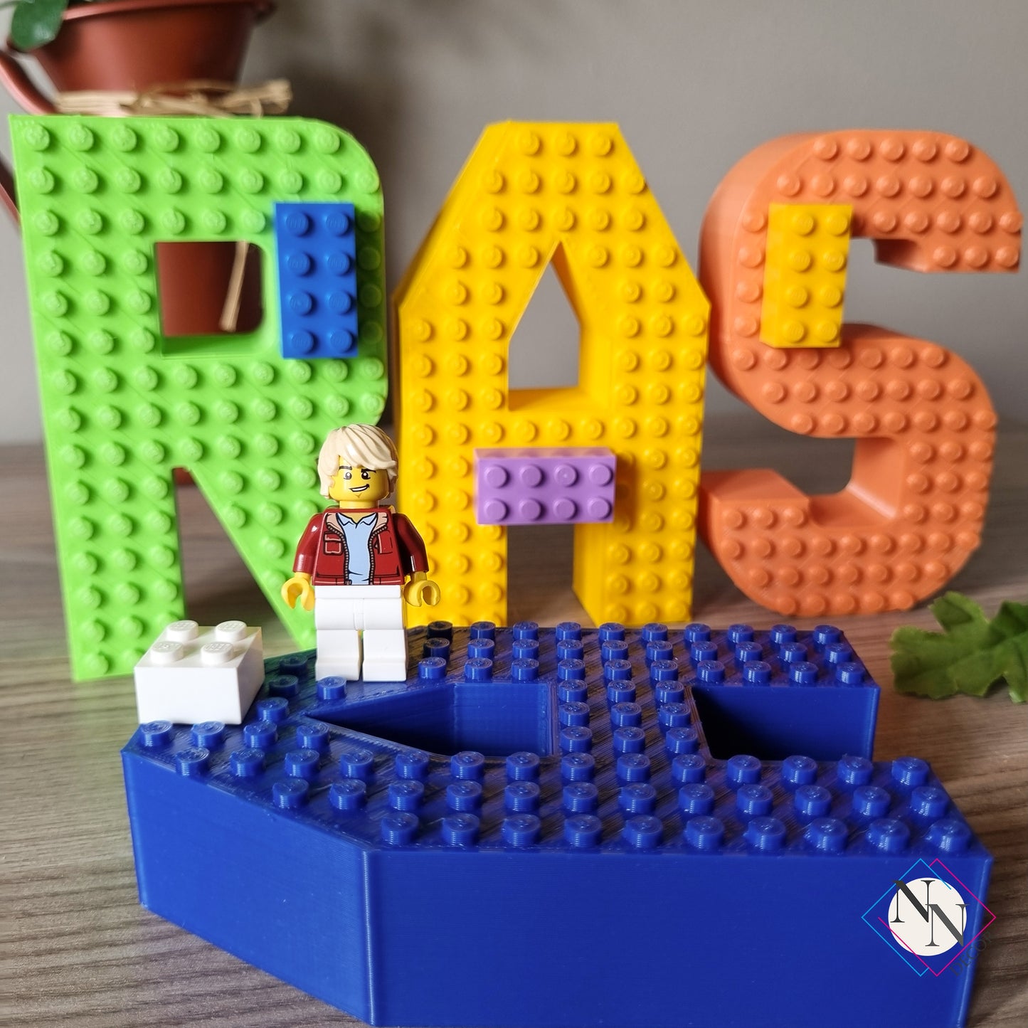 Kişiye Özel Lego Uyumlu İsim Seti - 3 veya 4 Harf