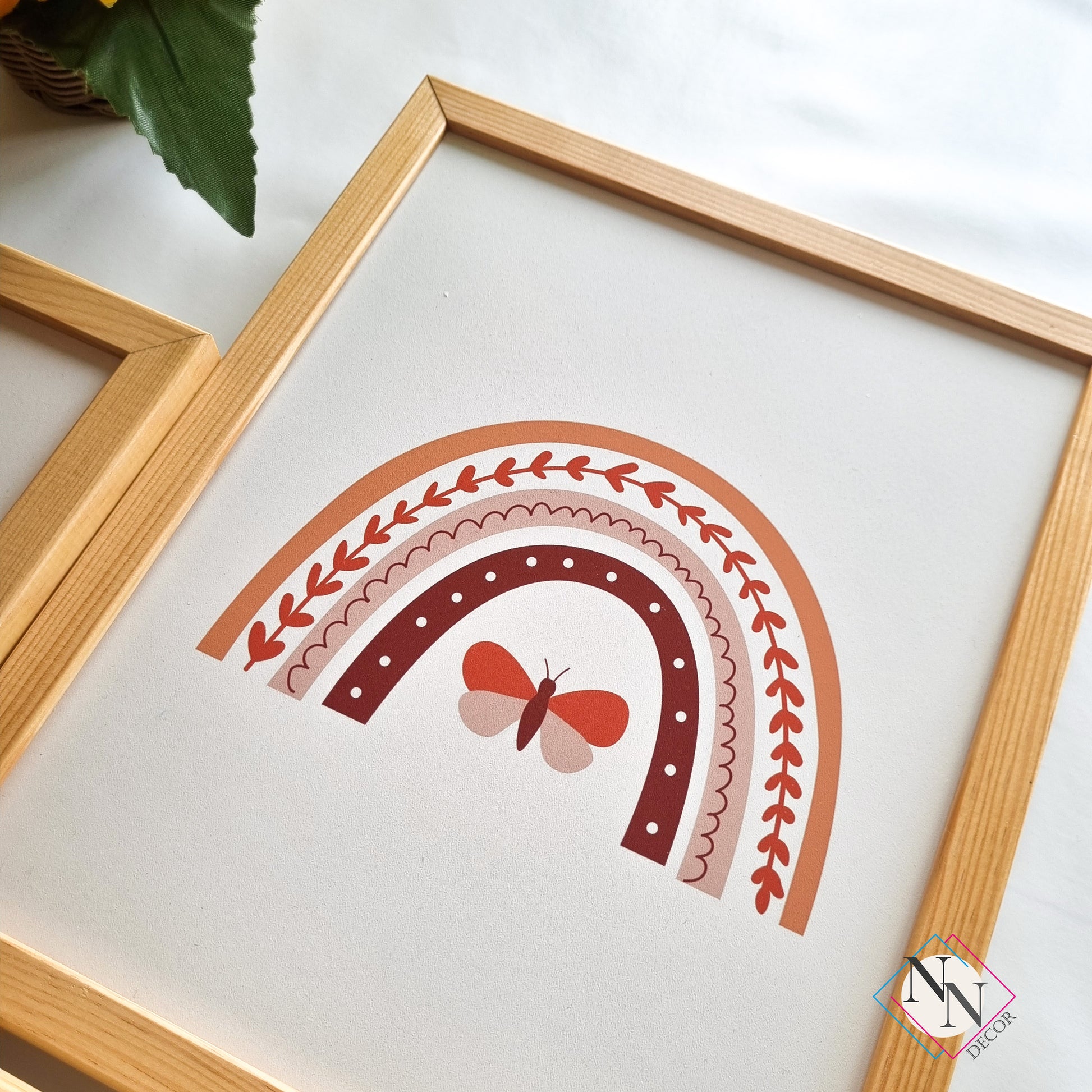 Boho Temalı 3'lü Set - Gökkuşağı, Güneş ve Ay image 2