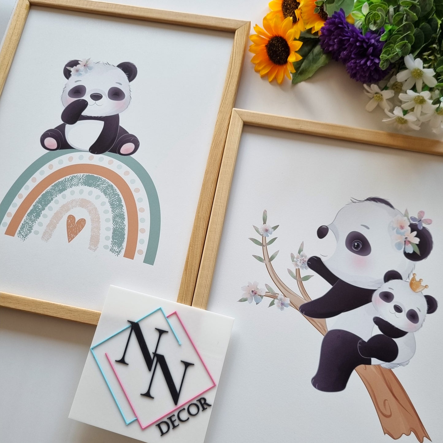 Anne Panda ve Yavrusu 2'li Set image 2