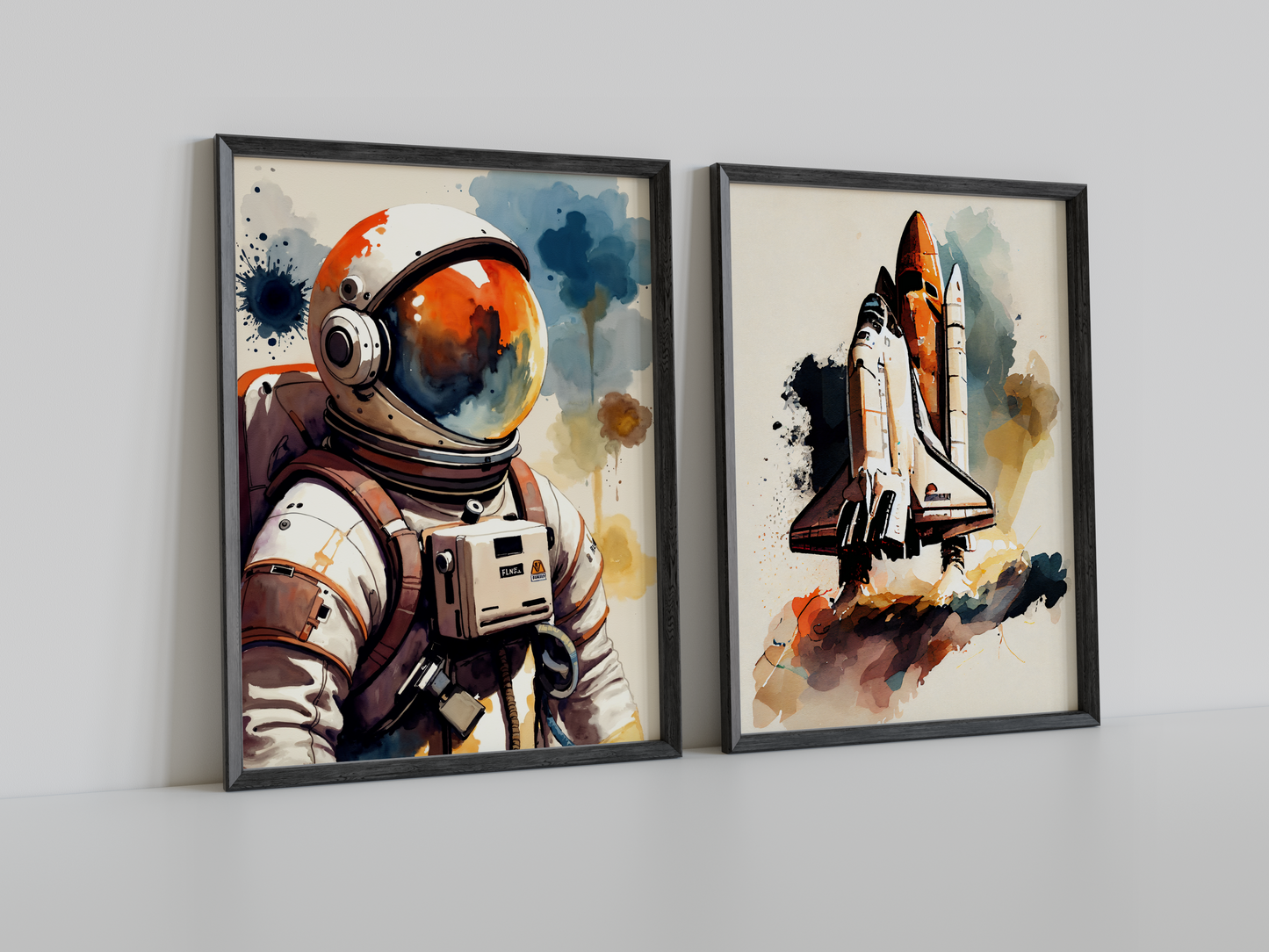 Astronot Ve Uzay Mekiği - 2'li Set