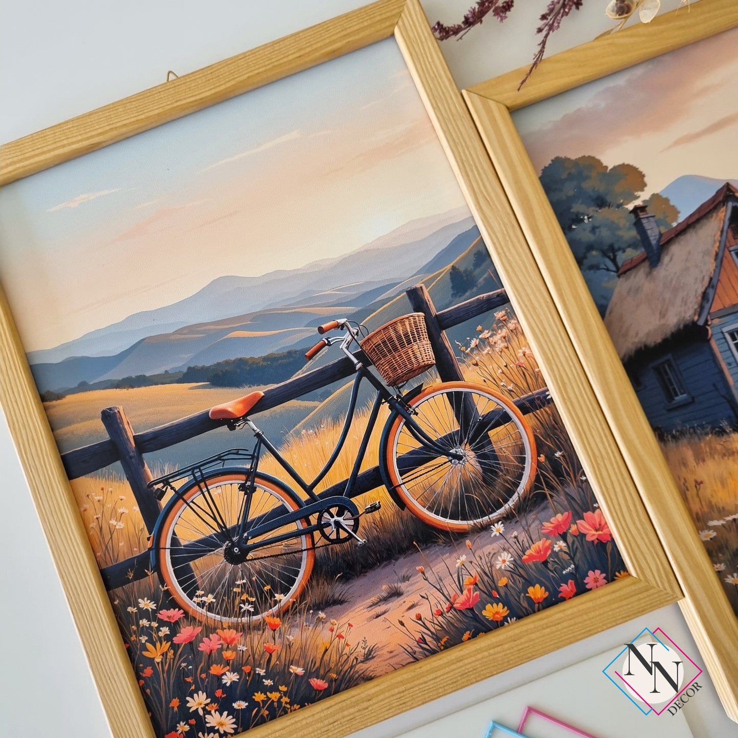 Bisiklet ve Kır Evi - 2'li Set