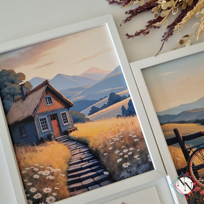 Bisiklet ve Kır Evi - 2'li Set