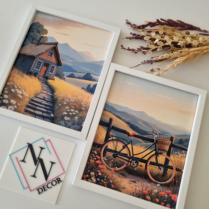 Bisiklet ve Kır Evi - 2'li Set