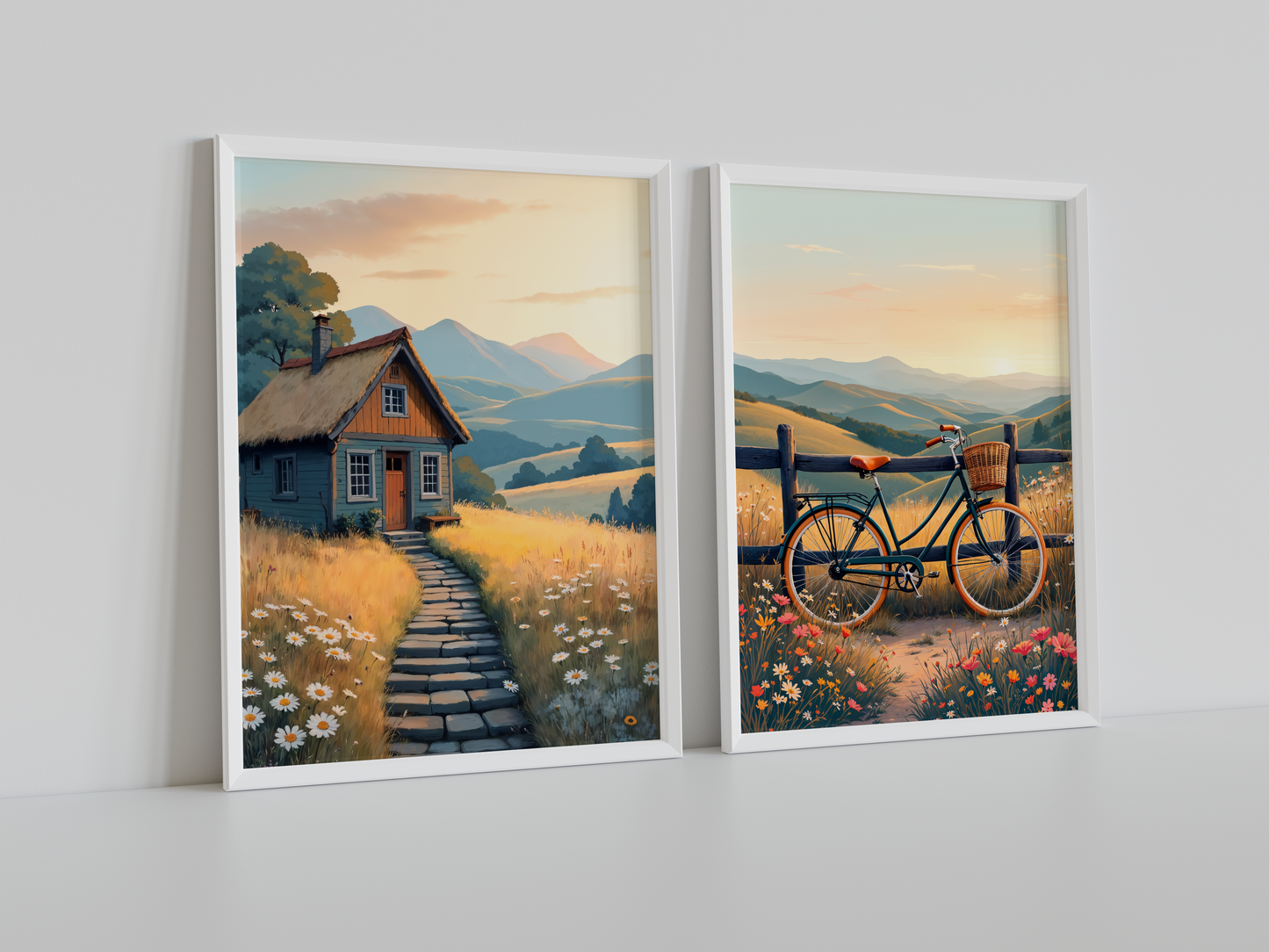 Bisiklet ve Kır Evi - 2'li Set