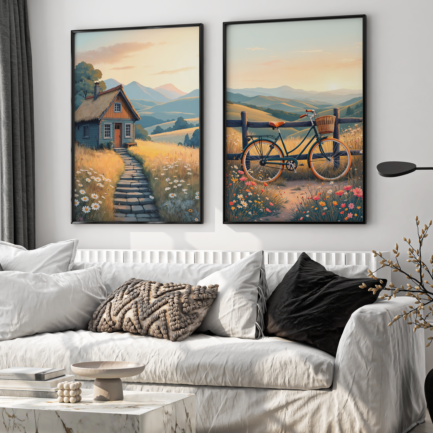Bisiklet ve Kır Evi - 2'li Set