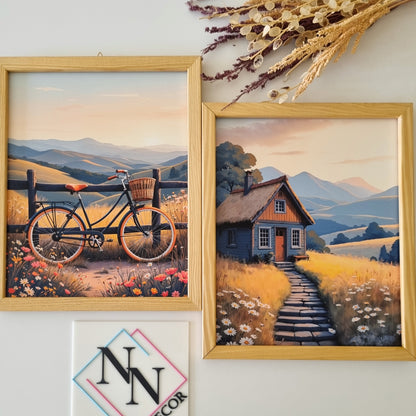 Bisiklet ve Kır Evi - 2'li Set