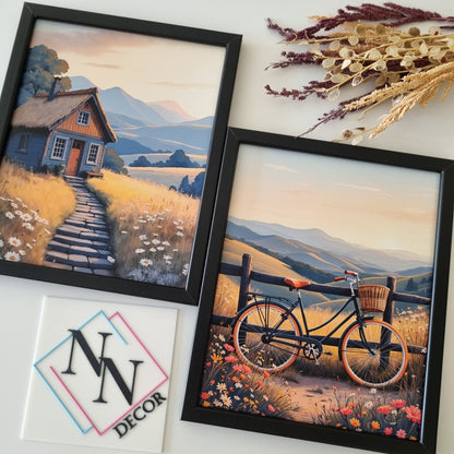 Bisiklet ve Kır Evi - 2'li Set