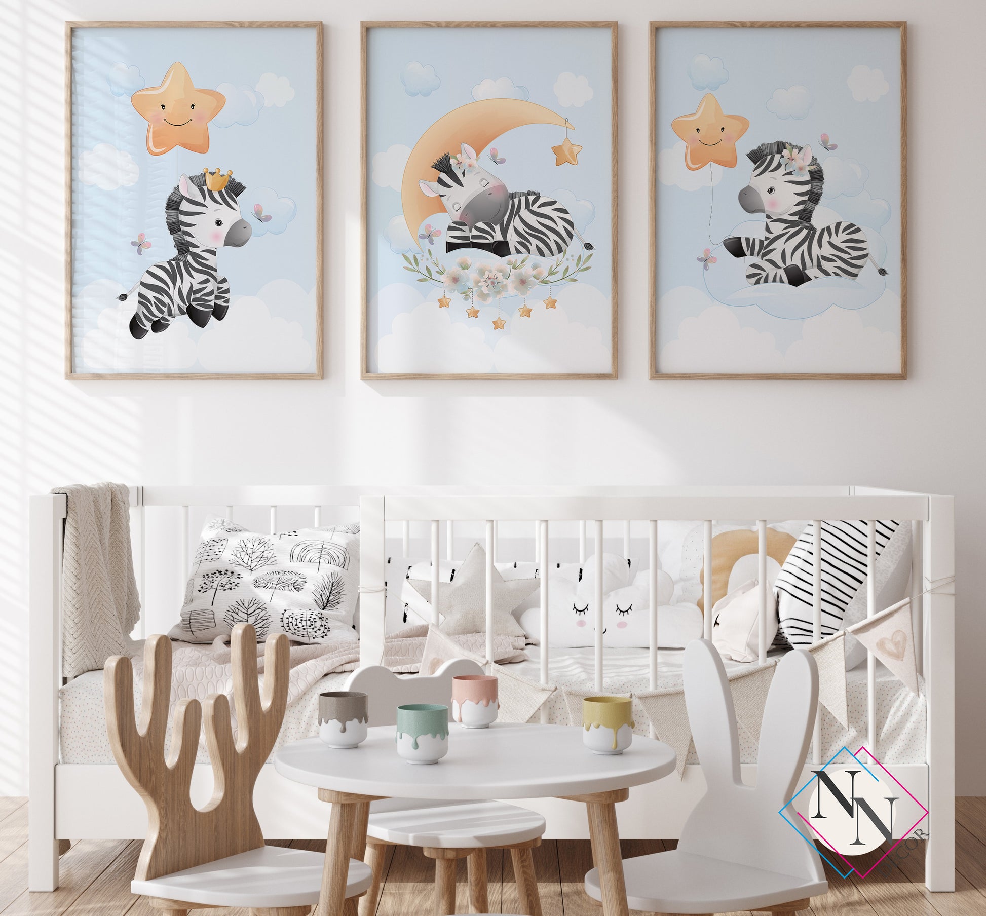 Zebra Gökyüzünde 3'lü Set image 0
