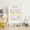 30x40-10lu-sayılar-oda-04 Eğitici Tablolar - Alfabe ve Sayılar - Doğal Ahşap Çerçeveli, Bebek ve Çocuk Odası Tablo Seti